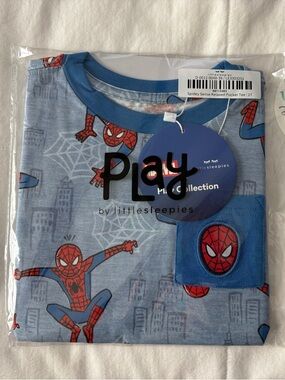 Little Sleepies Spider-Man Spidey Sense Short Sleeve Pocket Tee
